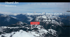 Desktop Screenshot of ifoundjim.com